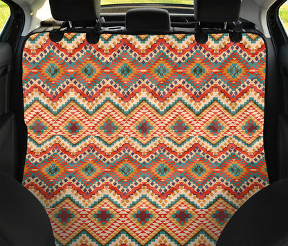 Geometric Navajo Pattern Print Pet Car Back Seat Cover
