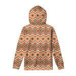 Geometric Navajo Pattern Print Pullover Hoodie