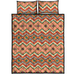 Geometric Navajo Pattern Print Quilt Bed Set