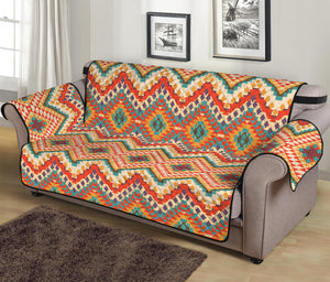 Geometric Navajo Pattern Print Sofa Protector