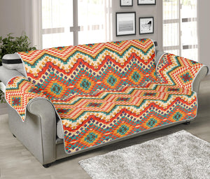 Geometric Navajo Pattern Print Sofa Protector