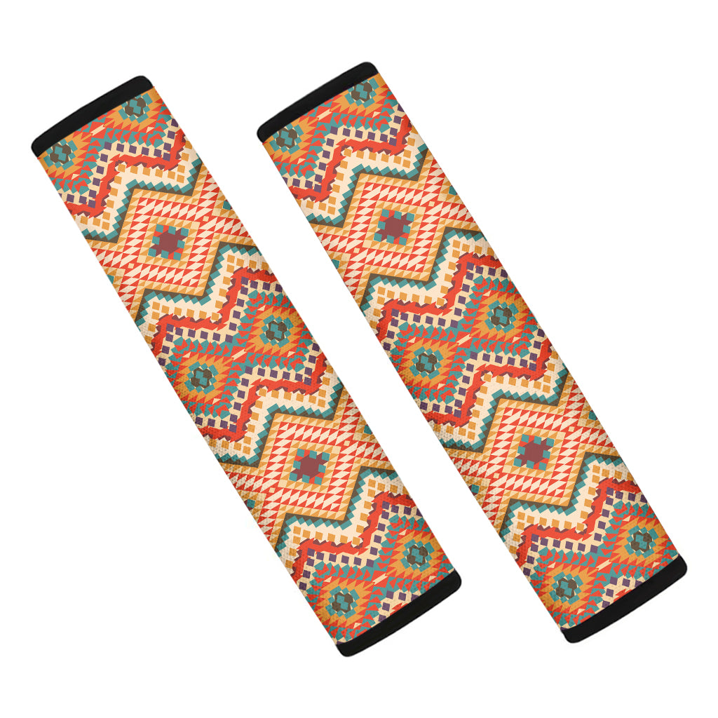 Geometric Pendleton Navajo Pattern Print Car Seat Belt Covers