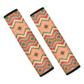 Geometric Navajo Pattern Print Car Seat Belt Covers