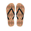 Geometric Pendleton Navajo Pattern Print Flip Flops