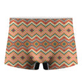 Geometric Navajo Pattern Print Men's Boxer Briefs
