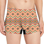 Geometric Pendleton Navajo Pattern Print Men's Boxer Briefs