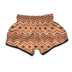 Geometric Pendleton Navajo Pattern Print Muay Thai Boxing Shorts