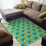 Geometric Pineapple Pattern Print Area Rug GearFrost