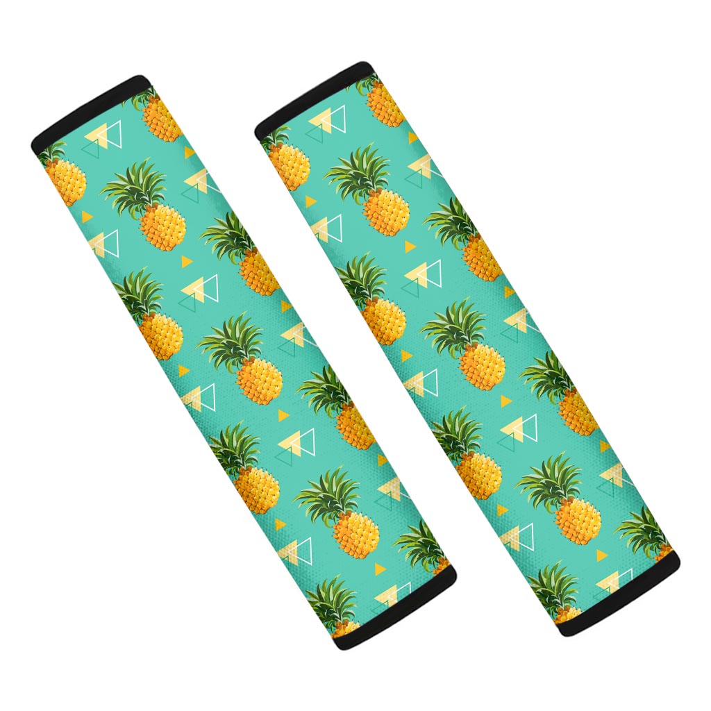 Geometric Pineapple Pattern Print Car Seat Belt Covers
