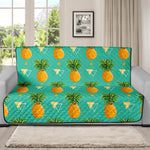 Geometric Pineapple Pattern Print Futon Protector