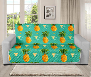 Geometric Pineapple Pattern Print Futon Protector