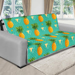 Geometric Pineapple Pattern Print Futon Protector