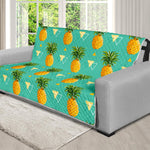 Geometric Pineapple Pattern Print Futon Protector