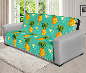 Geometric Pineapple Pattern Print Futon Protector