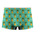 Geometric Pineapple Pattern Print Men's Boxer Briefs
