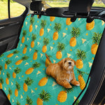 Geometric Pineapple Pattern Print Pet Car Back Seat Cover