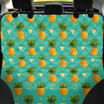 Geometric Pineapple Pattern Print Pet Car Back Seat Cover