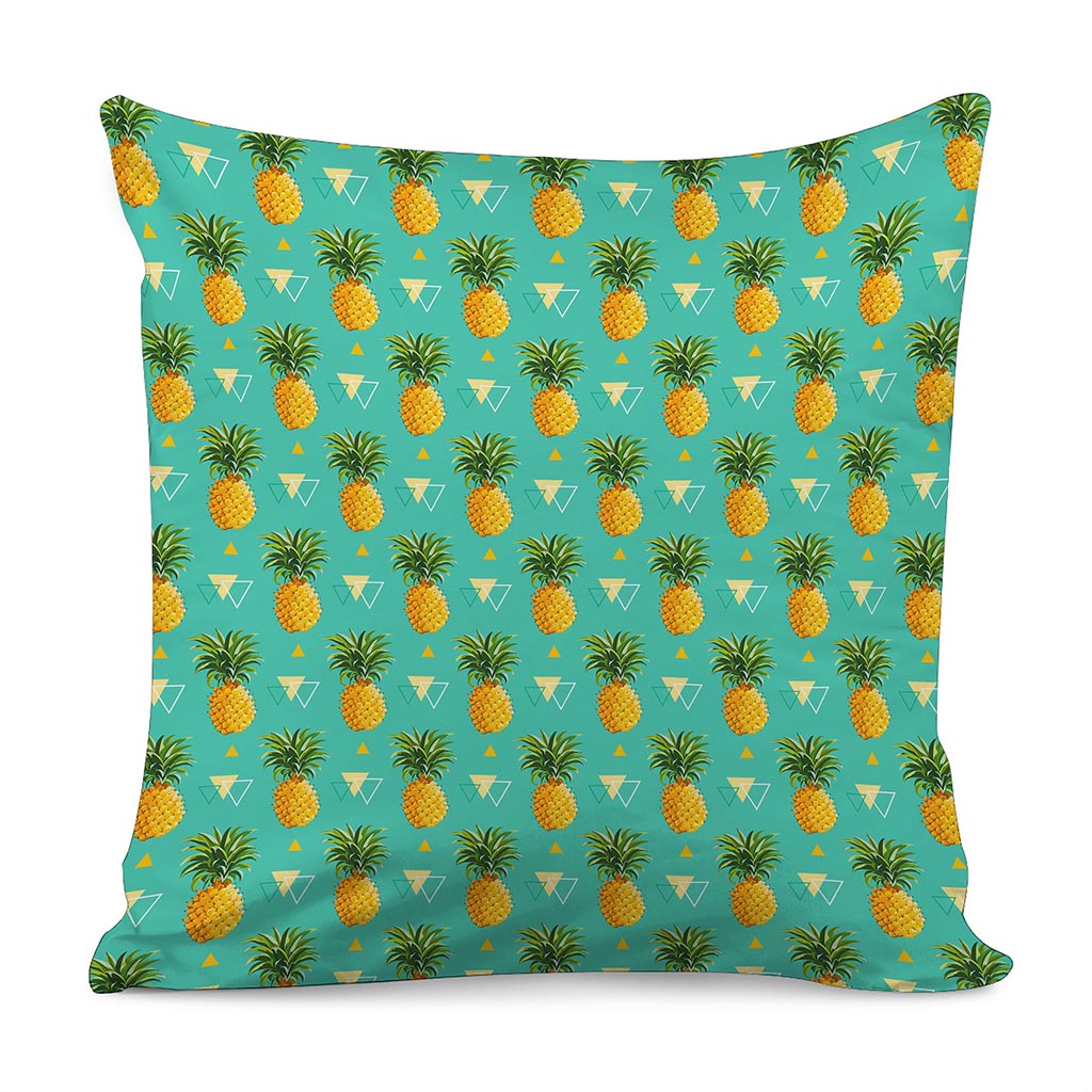 Geometric Pineapple Pattern Print Pillow Cover