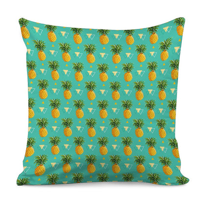 Geometric Pineapple Pattern Print Pillow Cover