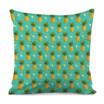 Geometric Pineapple Pattern Print Pillow Cover