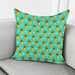 Geometric Pineapple Pattern Print Pillow Cover