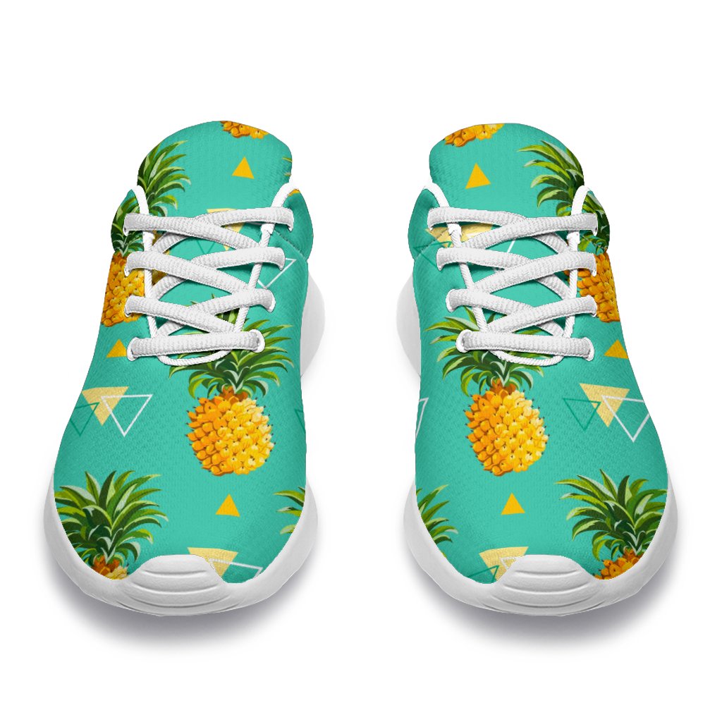 Geometric Pineapple Pattern Print Sport Shoes GearFrost