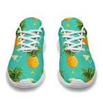 Geometric Pineapple Pattern Print Sport Shoes GearFrost