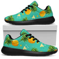 Geometric Pineapple Pattern Print Walking Shoes