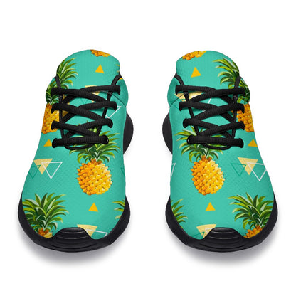 Geometric Pineapple Pattern Print Sport Shoes GearFrost