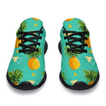 Geometric Pineapple Pattern Print Sport Shoes GearFrost