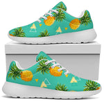 Geometric Pineapple Pattern Print Sport Shoes GearFrost