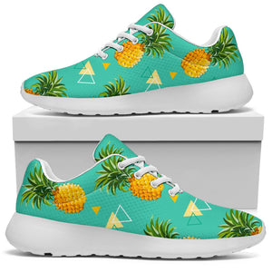 Geometric Pineapple Pattern Print Sport Shoes GearFrost