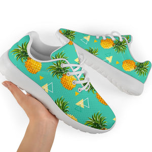 Geometric Pineapple Pattern Print Sport Shoes GearFrost