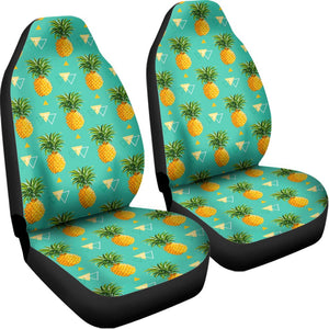 Geometric Pineapple Pattern Print Universal Fit Car Seat Covers