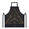 Geometric Pyramid Print Apron