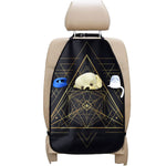 Geometric Pyramid Print Car Seat Organizers
