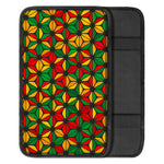 Geometric Reggae Pattern Print Car Center Console Cover