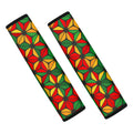 Geometric Reggae Pattern Print Car Seat Belt Covers