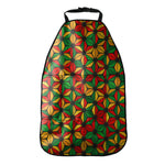 Geometric Reggae Pattern Print Car Seat Organizers
