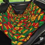 Geometric Reggae Pattern Print Pet Car Back Seat Cover
