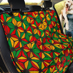 Geometric Reggae Pattern Print Pet Car Back Seat Cover