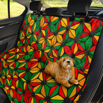 Geometric Reggae Pattern Print Pet Car Back Seat Cover