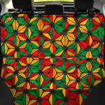 Geometric Reggae Pattern Print Pet Car Back Seat Cover
