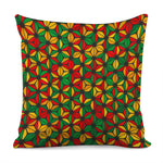 Geometric Reggae Pattern Print Pillow Cover