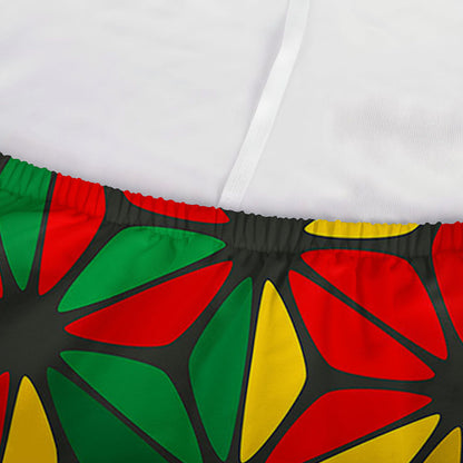 Geometric Reggae Pattern Print Sofa Cover