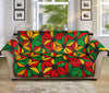 Geometric Reggae Pattern Print Sofa Protector