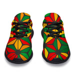 Geometric Reggae Pattern Print Sport Shoes GearFrost