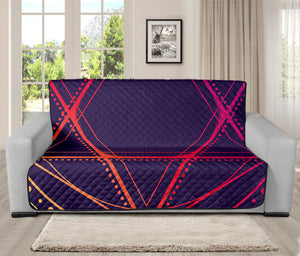 Geometric Star of David Print Futon Protector