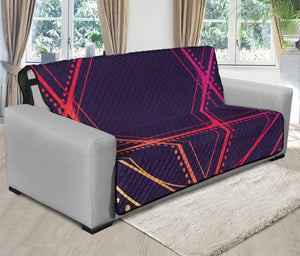 Geometric Star of David Print Futon Protector