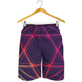 Geometric Star of David Print Men's Shorts